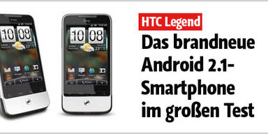 Der HTC Legend im ersten großen Test