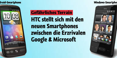 HTC zwischen Android und Windows Phone 7