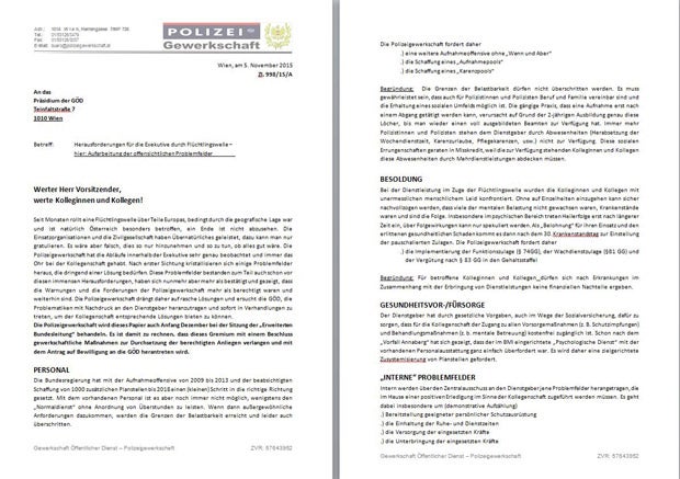 Aufstand der Polizei: Es droht Streik