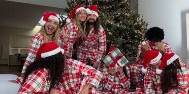 Hier wird geschmust! Heidi Klum zeigt intime Weihnachtsmomente