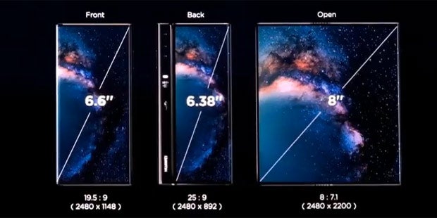 Mate X: Huaweis faltbares Smartphone schlägt Samsung