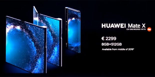 Mate X: Huaweis faltbares Smartphone schlägt Samsung