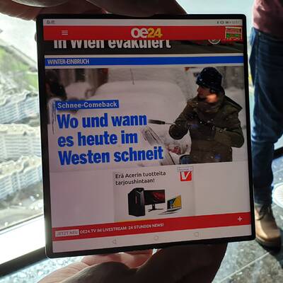 Huawei Mate X ausprobiert