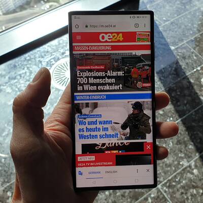 Huawei Mate X ausprobiert