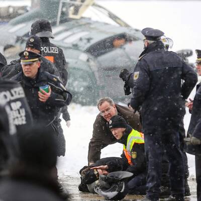 Hubschrauber über Berlin zusammengekracht