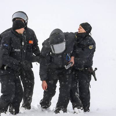 Hubschrauber über Berlin zusammengekracht