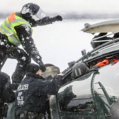 Hubschrauber über Berlin zusammengekracht