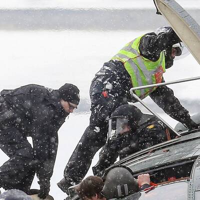 Hubschrauber über Berlin zusammengekracht