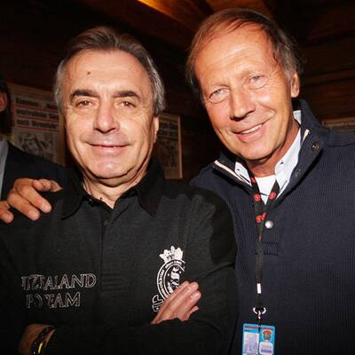 Raiffeisen-Hüttengaudi im Weltcup-Haus