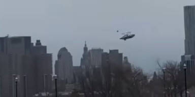 Helikopter-Absturz in New York