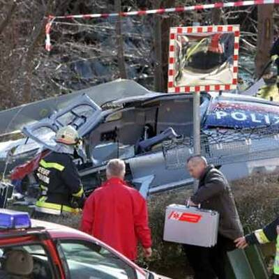 Polizei-Heli verunglückt in der Steiermark