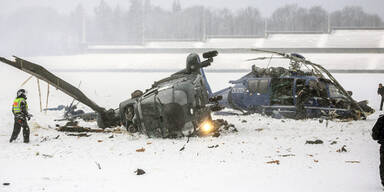 Hubschrauber in Berlin abgestürzt