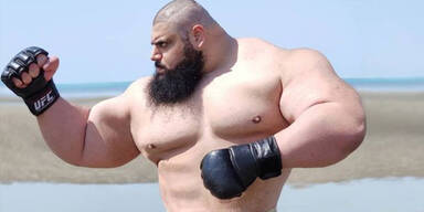 Photoshop-Streit um iranischen Hulk