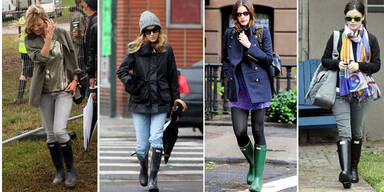 Stars und die Trend-Gummistiefel