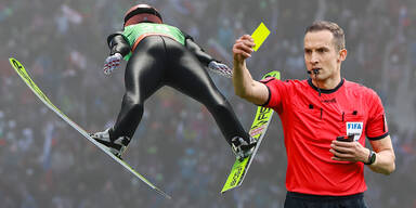 Anzug-Skandal: Ab jetzt Gelbe und Rote Karten beim Skispringen