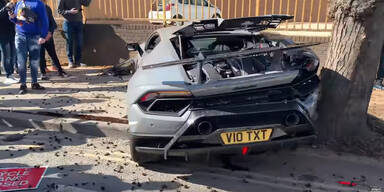 Angeber schrottet sündteuren Lamborghini