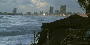 Hurrikan fegte &uuml;ber Mexiko