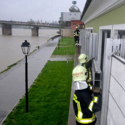 Hochwasser in Österreich
