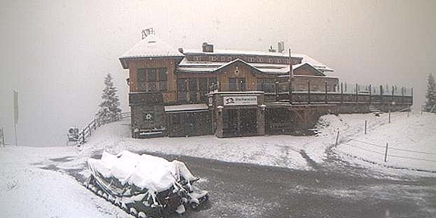 Kaltfront bringt Schnee und Regen