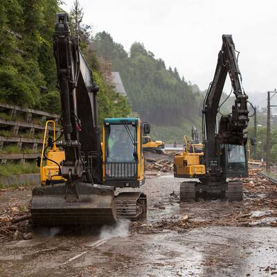 Hochwasser in Österreich