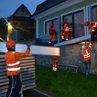 Hochwasser in Österreich