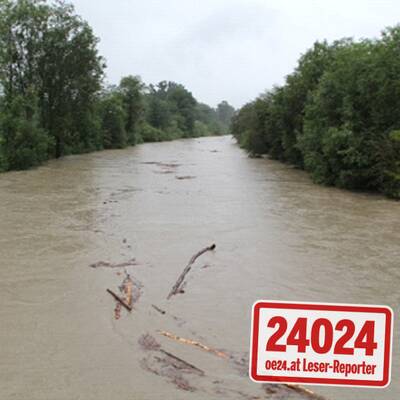 Hochwasser in Brixen im Thale 