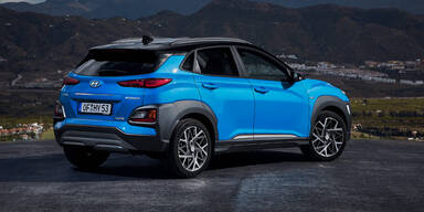 Hyundai Kona startet als Vollhybrid