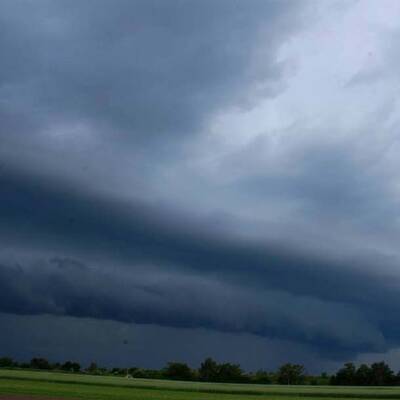 Gewitterwolken im Waldviertel