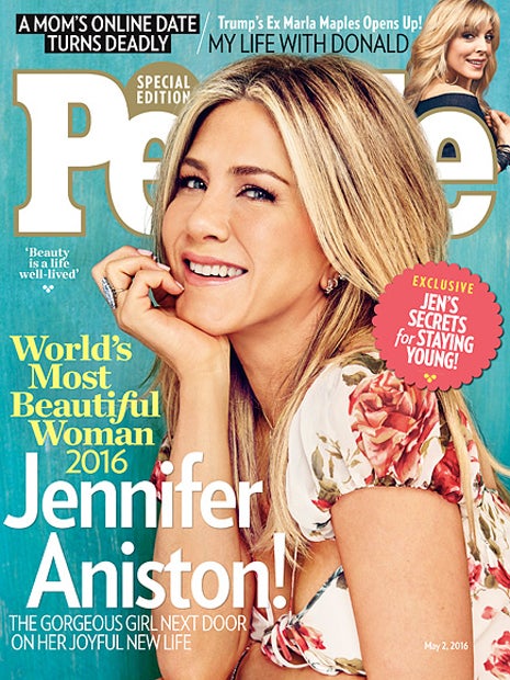 Jennifer Aniston ist die schönste Frau der Welt