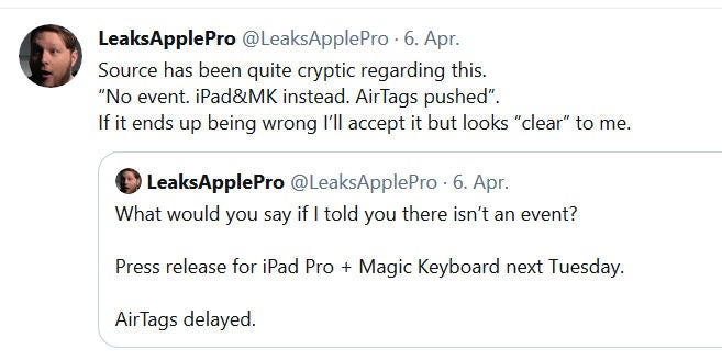 Neues iPad Pro könnte am 13. April starten