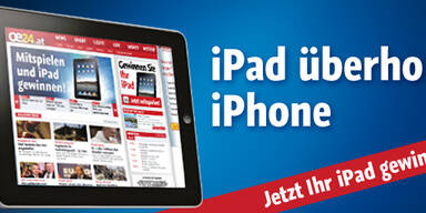 Apple iPad
überholt iPhone schon jetzt