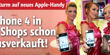 iPhone4 in ersten Shops schon ausverkauft