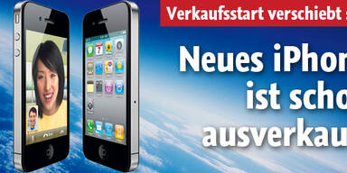 Neues iPhone ist schon ausverkauft