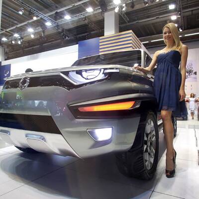 IAA 2015: Die Hostessen