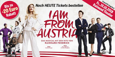 Jetzt noch Tickets f&uuml;r 'I am from Austria' holen