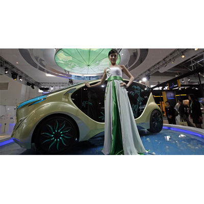 Auto China 2010: Luxuswagen statt Fahrrad 