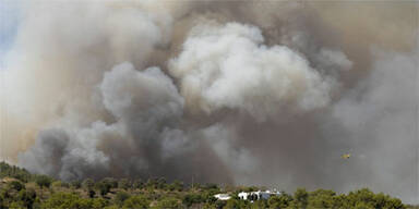 Feuersbrunst auf Ferieninsel Ibiza