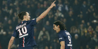 Zlatan Ibrahimovic Edison Cavani