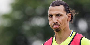 Ibrahimovic Training
