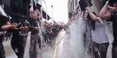 Die spektakulärste Ice-Bucket-Challenge