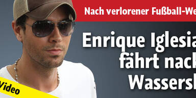 Enrique Iglesias fuhr nackt Wasserski