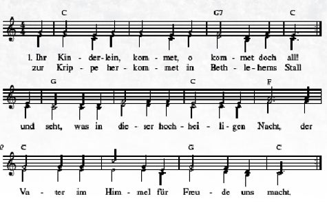 Weihnachtslieder für den Heiligen Abend