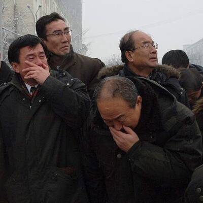 Beisetzungs-Zeremonie von Kim Jong-il in Pjöngjang