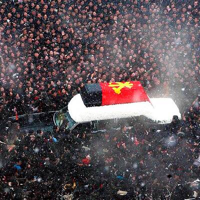 Beisetzungs-Zeremonie von Kim Jong-il in Pjöngjang