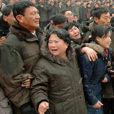 Beisetzungs-Zeremonie von Kim Jong-il in Pjöngjang