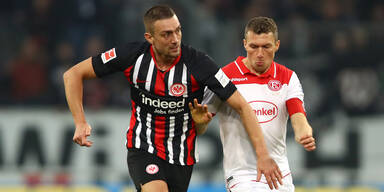 Frankfurt feierte bei Startelf-Debüt von Ilsanker Kantersieg