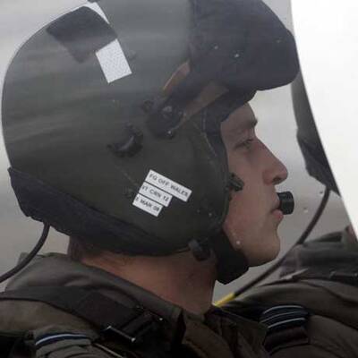 Prinz William bei der Luftwaffe