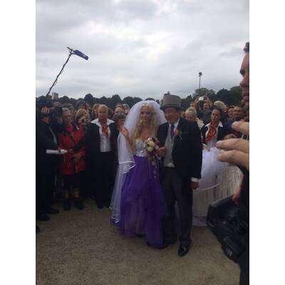 Richard Lugner sagt 'Ja' zu seiner Spatzi