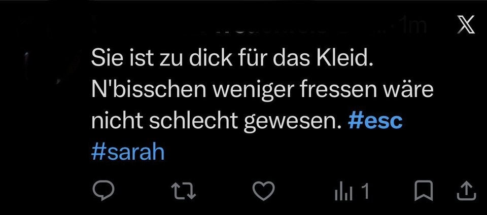Dieser Kommentar sorgte auf X für Kopfschütteln.