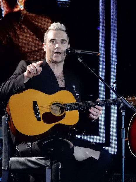 Robbie Williams in Linz